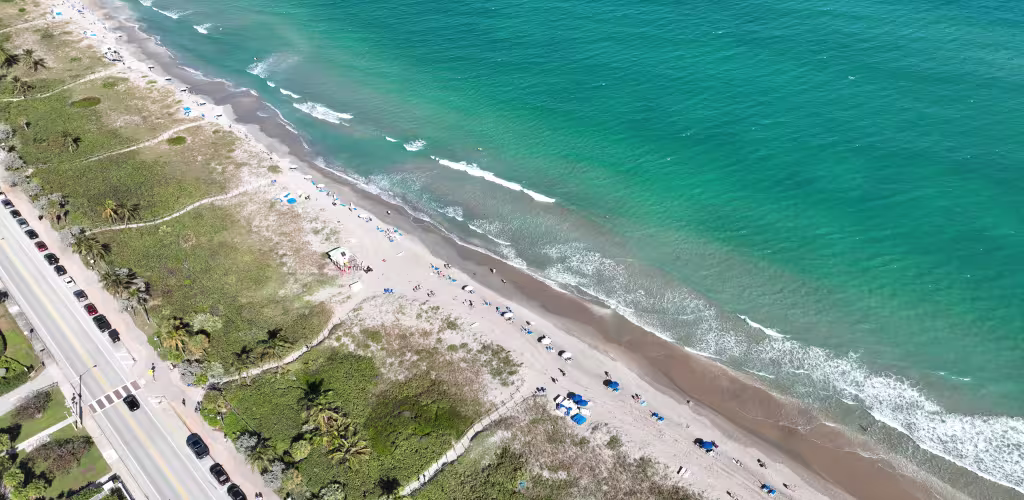 7 ultimate guide on the best activities in delray beach 3 Delray beach delray public beach drone 04 2023 npi productions b2ef0bc8 fc34 4d69 acb0 9d9f21996a34